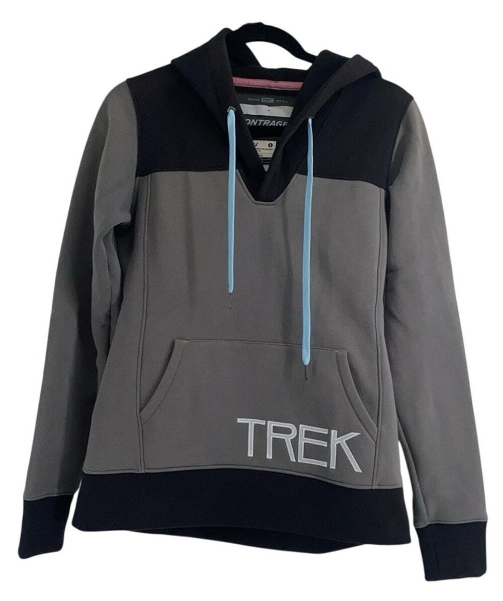 Bontrager Trek Women’s Hoodie Size Small Kangaroo Pocket Patch